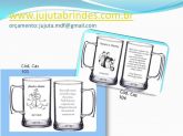 LEMBRANCINHA CANECAS PARA CASAMENTO 400 ML LUXO