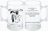 LEMBRANCINHA CANECAS PARA CASAMENTO 400 ML LUXO
