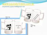 LEMBRANCINHA CANECAS PARA CASAMENTO 400 ML LUXO