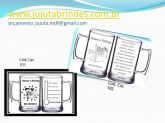 LEMBRANCINHA CANECAS PARA CASAMENTO 400 ML LUXO