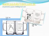 LEMBRANCINHA CANECAS PARA CASAMENTO 400 ML LUXO