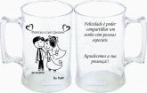 LEMBRANCINHA CANECAS PARA CASAMENTO 400 ML LUXO